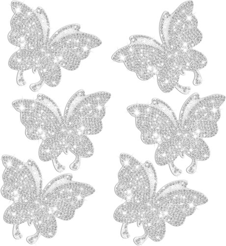 Schmetterling strass - 6x,