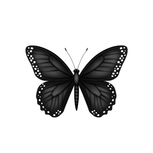 Sticker schmetterling - 2x,