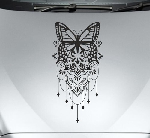 Aufkleber auto schmetterling - auto,