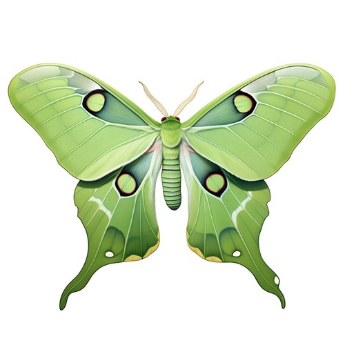 Sticker schmetterling - 5x,