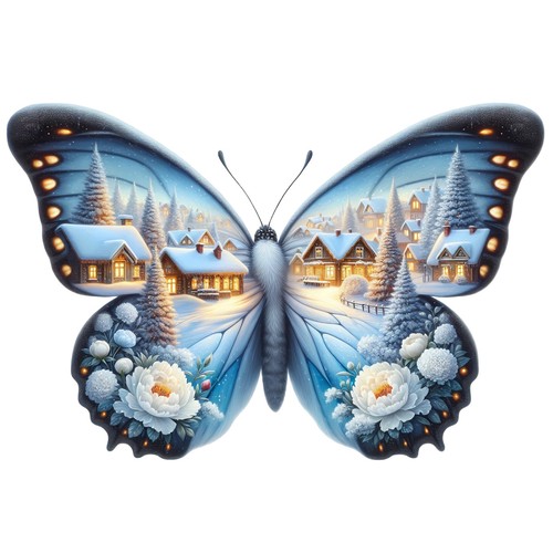 Sticker schmetterling - sticker,