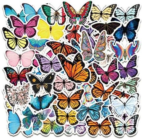 Schmetterling aufkleber - schmetterling,