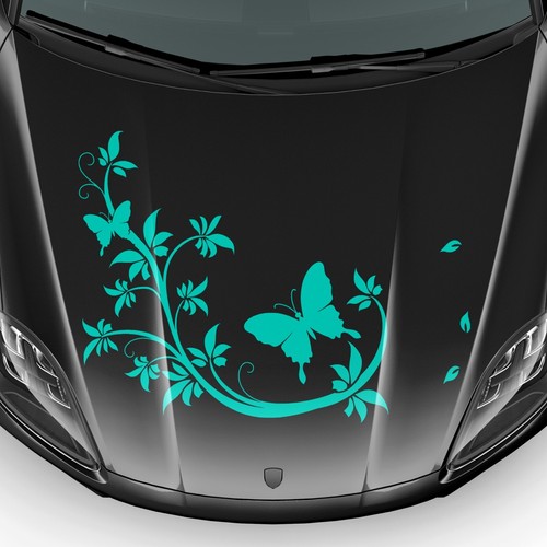 Schmetterling motorhauben auto - motorhauben,