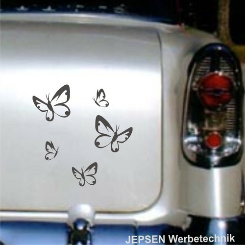 Aufkleber schmetterlinge set - 5,